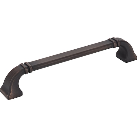 Jeffrey Alexander 160 mm Center-to-Center Brushed Oil Rubbed Bronze Ella Cabinet Pull 165-160DBAC